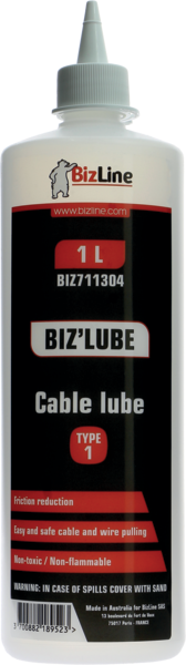Lubricant gel cable