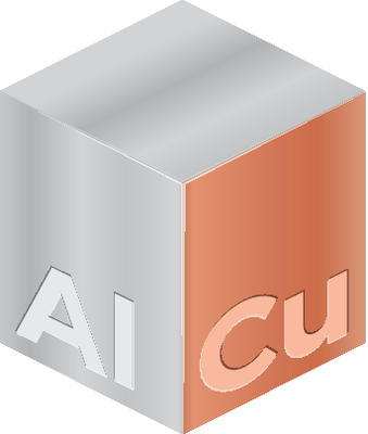 Aluminium/copper